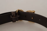 Dolce & Gabbana Elegant Snakeskin Leather Belt