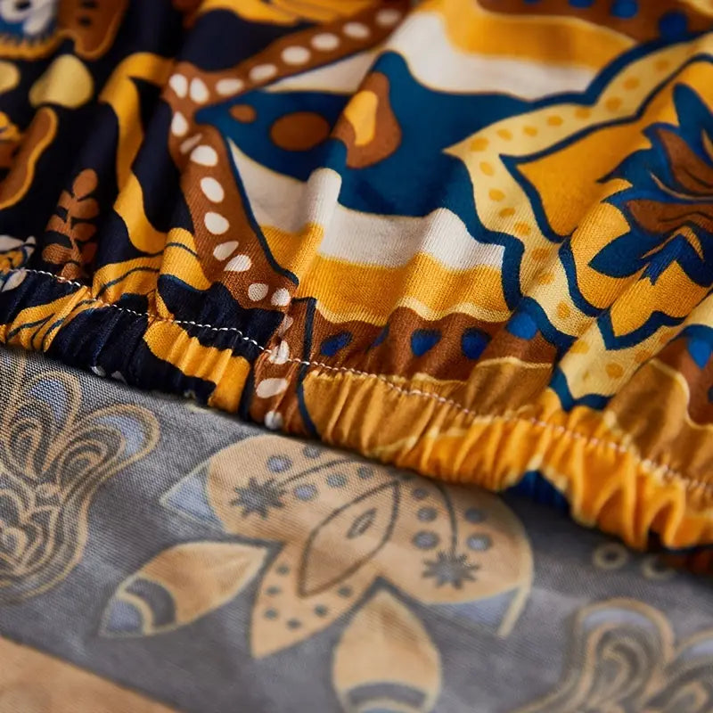 Printed Stretch Sofa Cover for Home Decor (1 Piece)