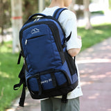 60L Men's Double Shoulder Backpack for Travel & Hiking