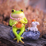 Charming Frog Decoration for a Whimsical Home Touch