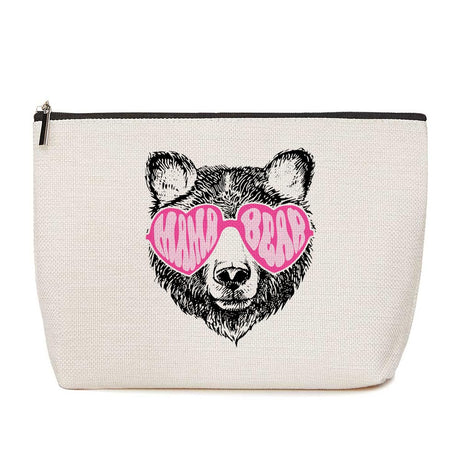Mama Gifts Mother Gifts Bear Makeup Bag Gifts for Mom from Daughter Mom Gifts Thank You Gifts Mothers Day Retirement Birthday Gifts for Woman Female Momma Mum Mommy Coworker New Mom Best Friends
