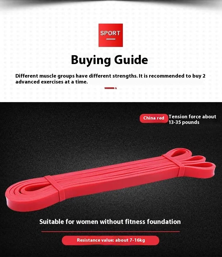 Indoor Fitness Resistance Band - Multiple Strength Levels