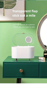 Stylish Multi-Grid Storage Box for Lipsticks and Makeup