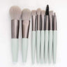 Mini 8-Piece Makeup Brush Set with Soft Matte Finish