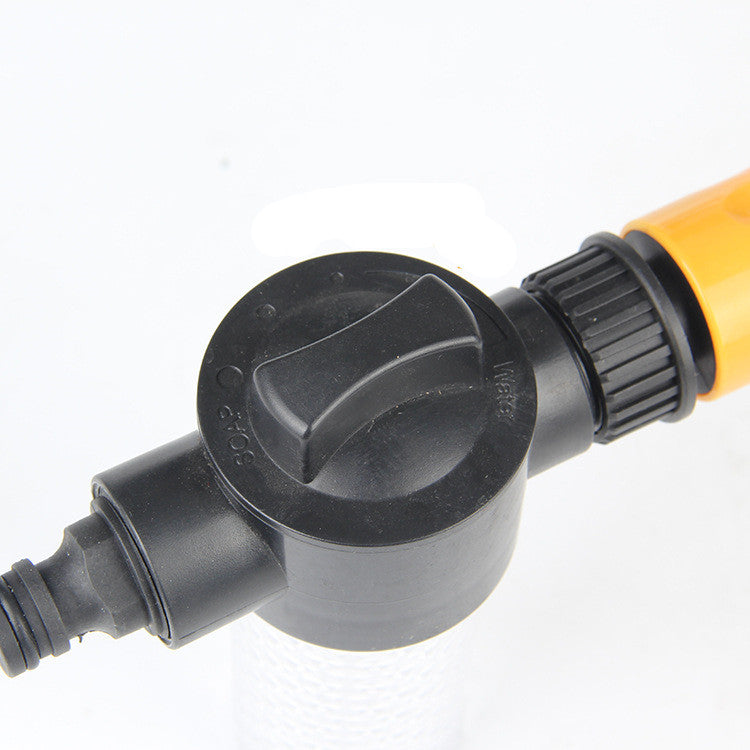Home Car Wash Water Gun with Foam Bottle Set (3 Pieces)