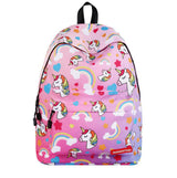 Outdoor Travel Backpack, Unicorn Girl's New Bag