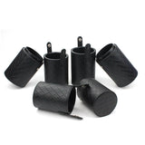 Geometric Makeup Brush Holder with Dustproof Design