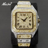 Square Full Crystal Watch - Atlantic Shopping Mall