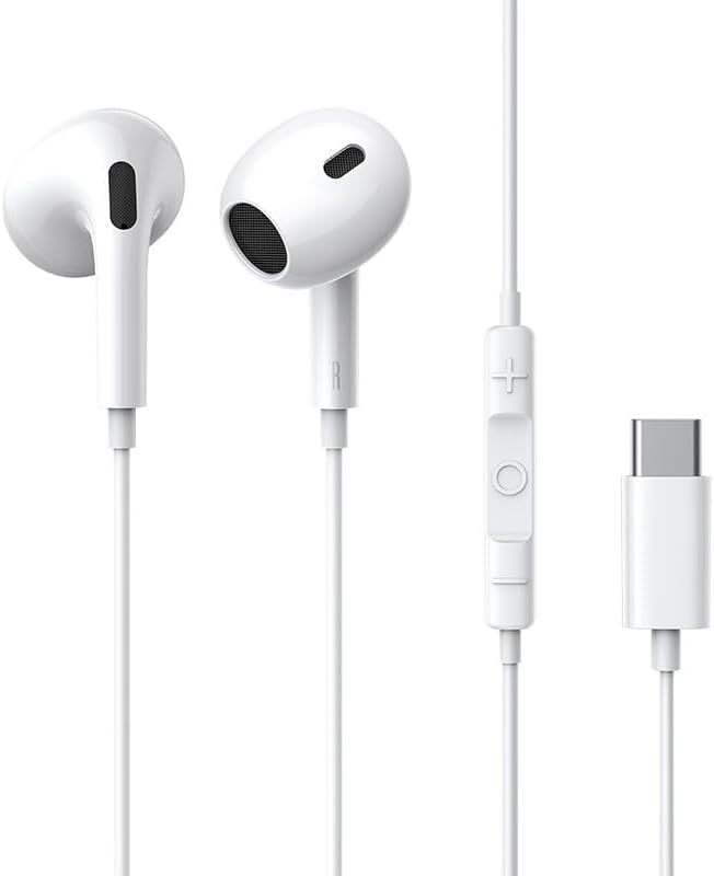 Baseus  Earphones Wired Type C Encok CZ17 White