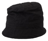 Dolce & Gabbana Black Nylon Women Bucket Cap Hat