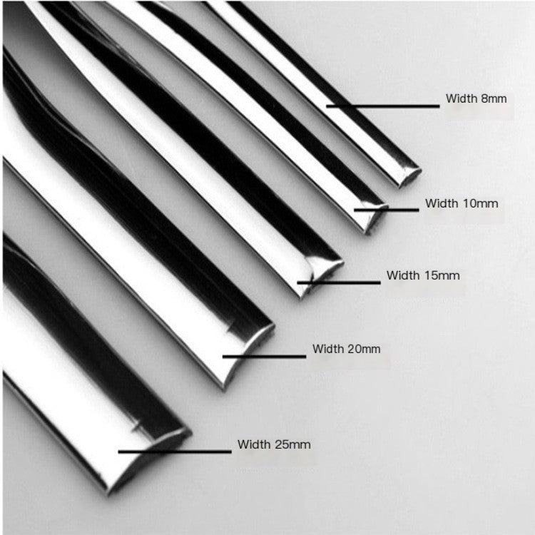 Car Window Trim Decorative Chrome Strips for Protection