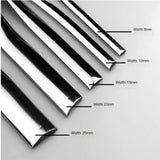 Car Window Trim Decorative Chrome Strips for Protection