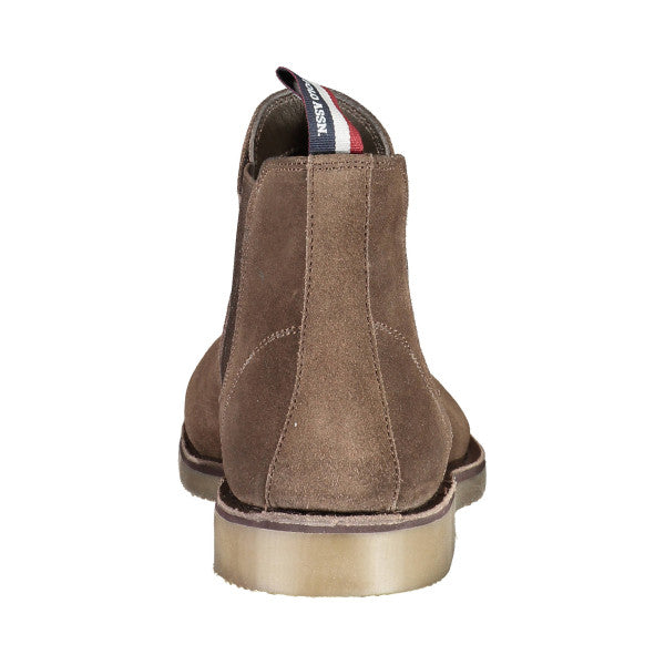 U.S. Polo Ankle Boots Brown - Men's