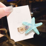 Elegant Starfish Hairpins for Girls - Summer Accessories