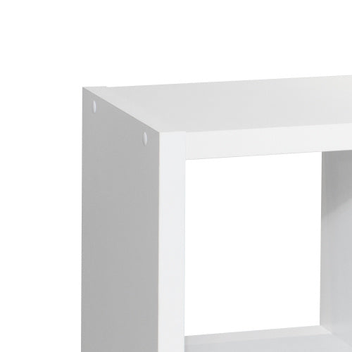2 X 4 Cube Bookshelf For Home, Office - White