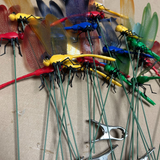 Decorative Dragonfly Garden Clips