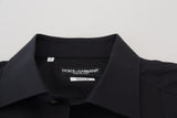 Dolce & Gabbana Elegant Black Formal Long Sleeve Shirt