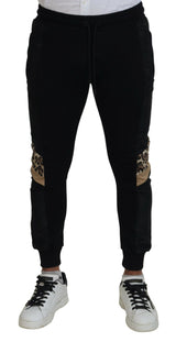 Dolce & Gabbana Elegant Black Jogger Pants for the Modern Man