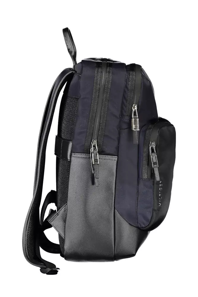 Tommy Hilfiger Blue Polyethylene Men Backpack