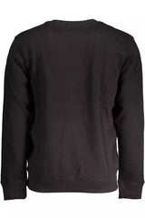 Tommy Hilfiger Black Cotton Men Sweater