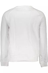 Guess Jeans White Cotton Men Sweater