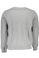 North Sails Gray Cotton Men Sweater