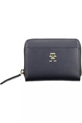 Tommy Hilfiger Blue Polyester Women Wallet