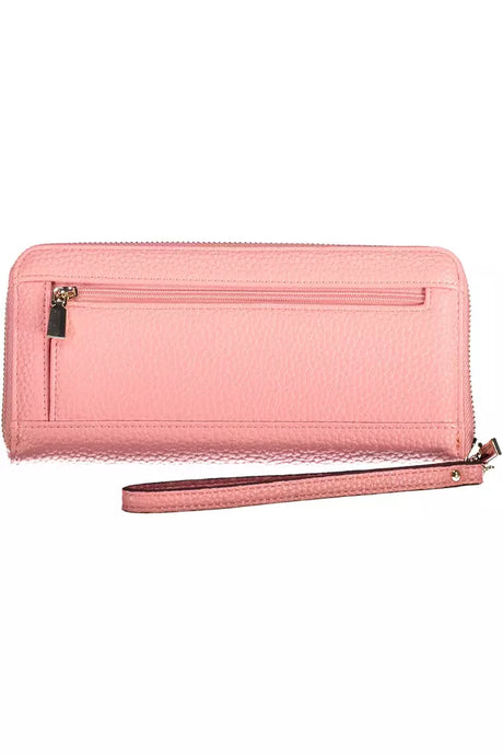 Guess Jeans Pink Polyethylene Women Wallet