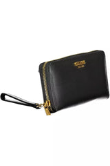 Guess Jeans Black Polyethylene Women Wallet