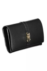 Tommy Hilfiger Black Polyethylene Women Wallet