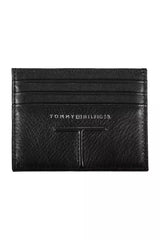 Tommy Hilfiger Black Leather Men Wallet