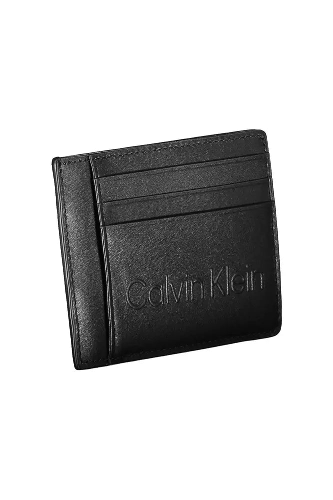 Calvin Klein Black Polyethylene Men Wallet