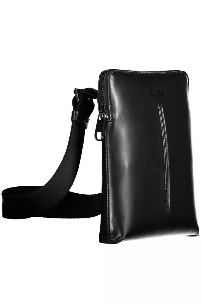 Calvin Klein Black Polyester Men Shoulder Bag