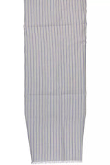 Gant White Cotton Men Scarf