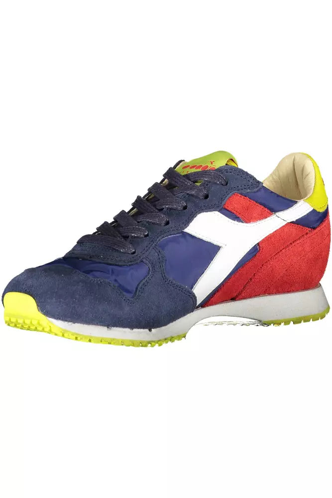 Diadora Blue Leather Women Sneaker