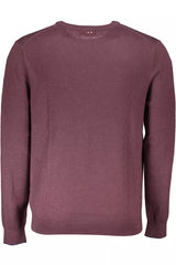 Napapijri Purple Wool Men Sweater