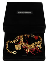 Dolce & Gabbana Opulent Multicolor Crystal Statement Necklace