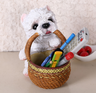Dog Home Decor Figurine and Key Storage Box