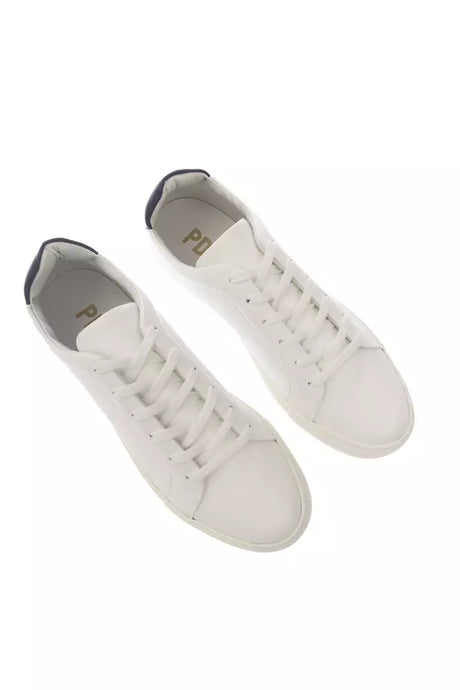 Pantofola D'Oro Elegant Monocolor Leather Sneakers