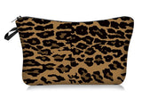 Zebra Stripe & Leopard Print Makeup Bag Organizer