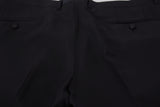 Dolce & Gabbana Elegant Slim Fit Black Dress Trousers