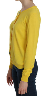 Jucca Radiant Yellow Cotton Sweater