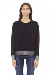 Baldinini Trend Black Wool Women Sweater