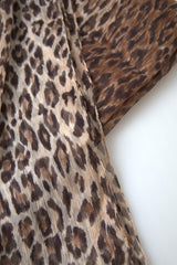 Dolce & Gabbana Elegant Silk Neck Wrap Scarf in Luxurious Brown