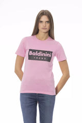 Baldinini Trend Multicolor Cotton Women Top