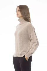 Baldinini Trend Beige Wool Women Sweater