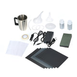 Car Headlight Restoration Tool and Liquid Kit
