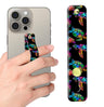 Phone Finger Strap Holder Portable Phone Grip Loop Telescopic Silicone Phone Stand Compatible with Most Smartphones (Watercolor Sea Turtle)