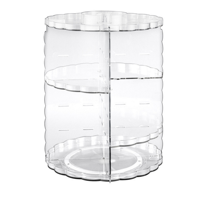 Acrylic 360° Rotating Makeup Organizer and Storage