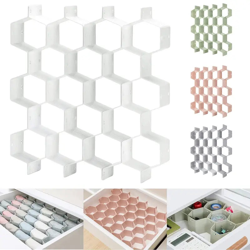 Adjustable Drawer Organizer Set for Home Storage